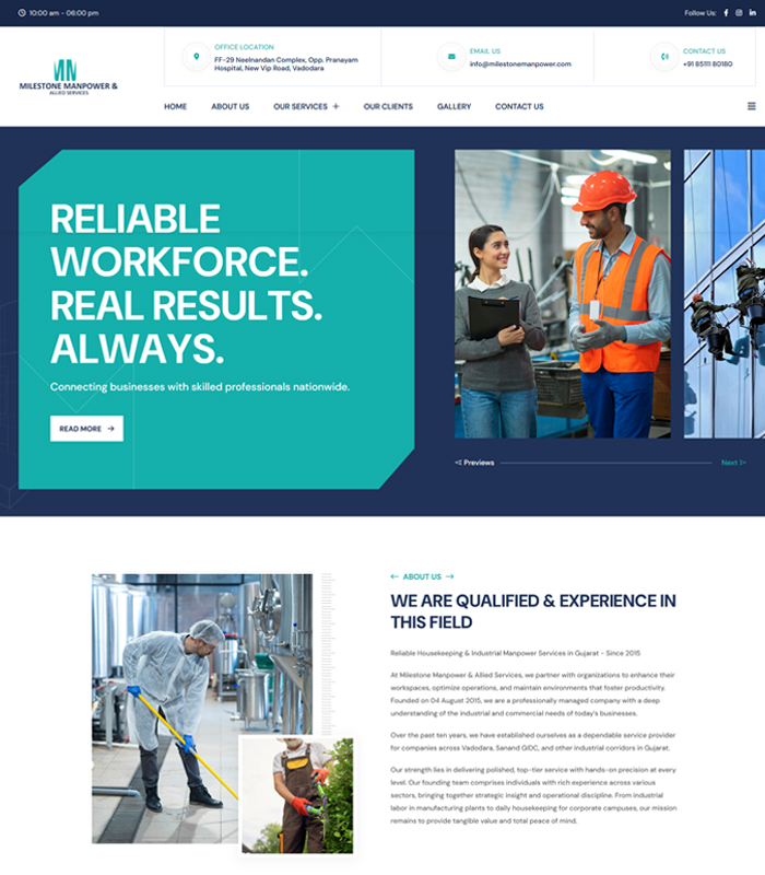 Responsive Website Portfolio